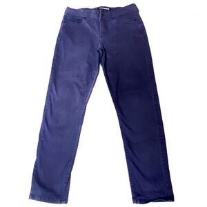 Men’s Calvin Klein Dark Blue Pants Cotton (Not Denim) Size 4 - Pre-Loved